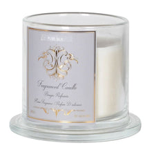 Pure Silk Candle with Glass Cloche