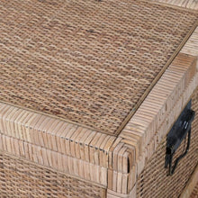 Set of 3 Rattan Trunks