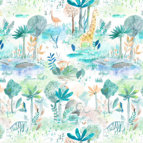 Jungle Fun Fabric - 3 Colourways