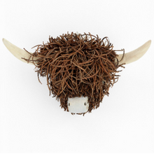 Wall mounted Twig Cow Head Hamish