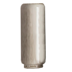 Cream ceramic Tall vase