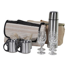 4 Person Rattan Picnic basket