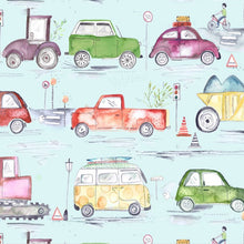 Traffic Jam Wallpaper - 3 Colourways